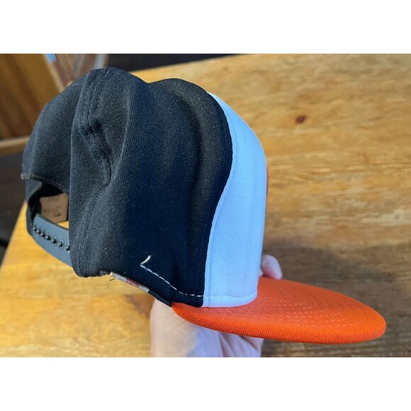 Vintage Baltimore Orioles Snapback Hat 70s 80s Bird Logo AJD Unworn White Front - Picture 4 of 9